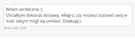 Próba wyłudzenia danych lub pieniędzy w popularnym serwisie aukcyjnym