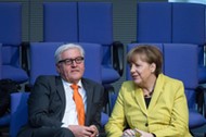 Frank-Walter Steinmeier, Angela Merkel