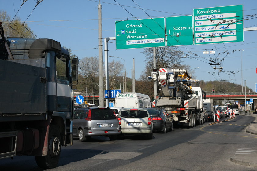 Ul. Morska w Gdyni jest jedną z najbardziej ruchliwych dróg w Trójmieście