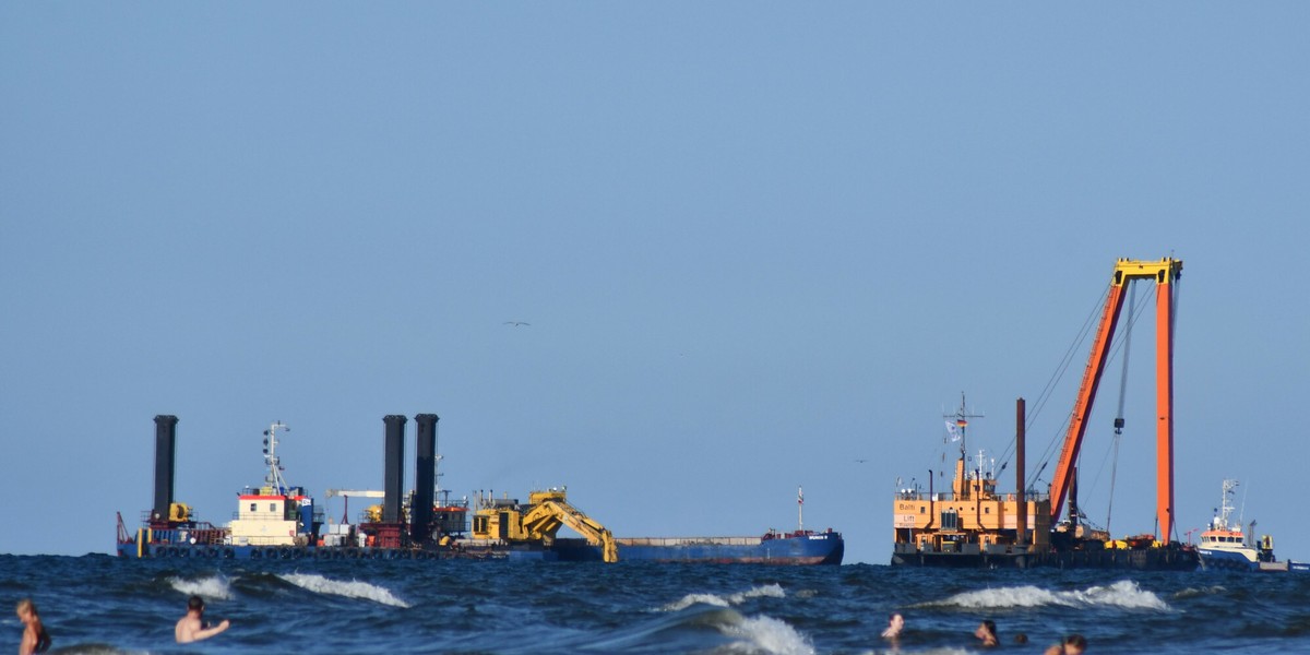 Gazociąg Baltic Pipe na polski brzeg wychodzi w okolicy miejscowości Pogorzelica.