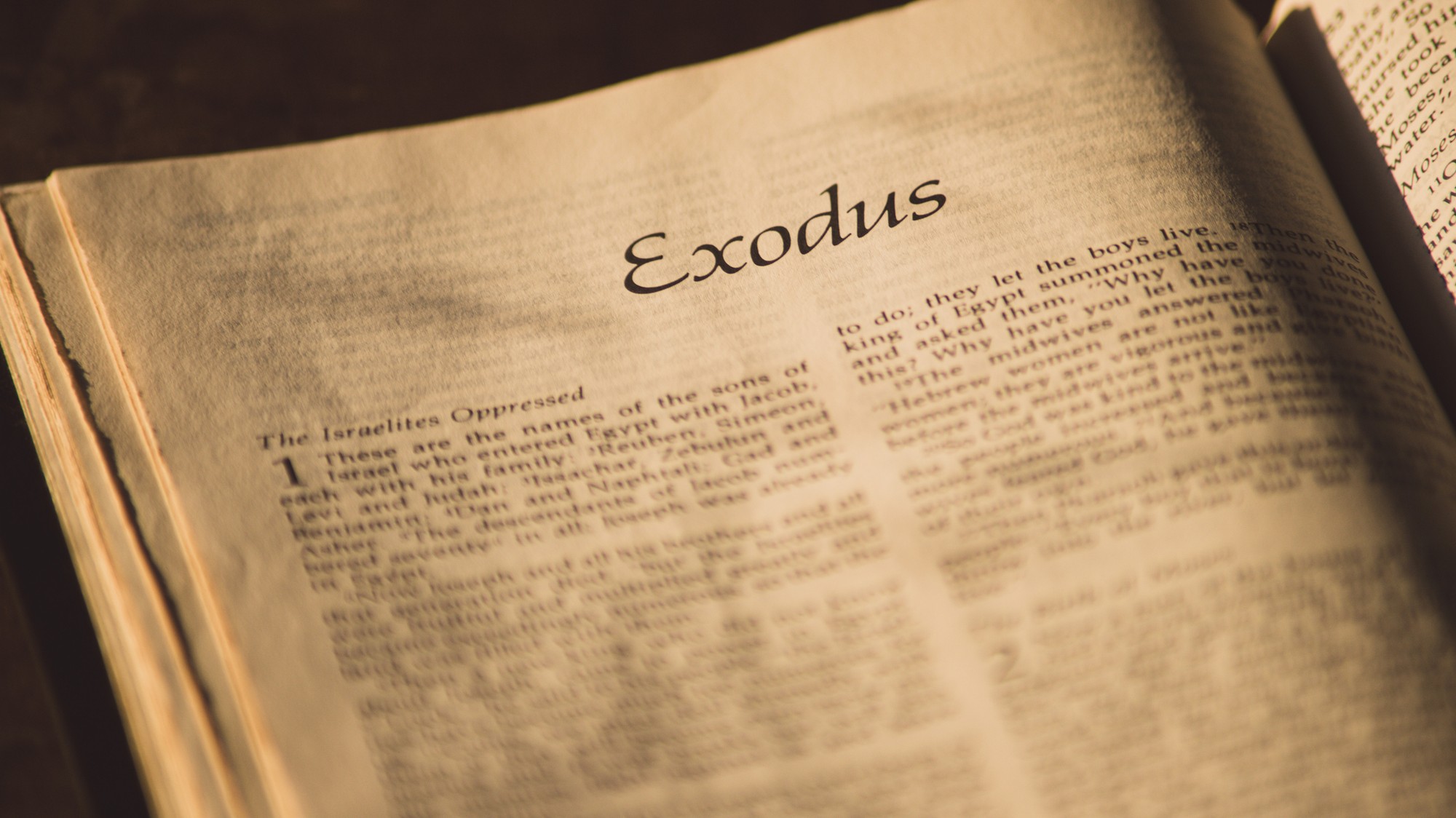 Kniha Exodus. (ilustračné foto)