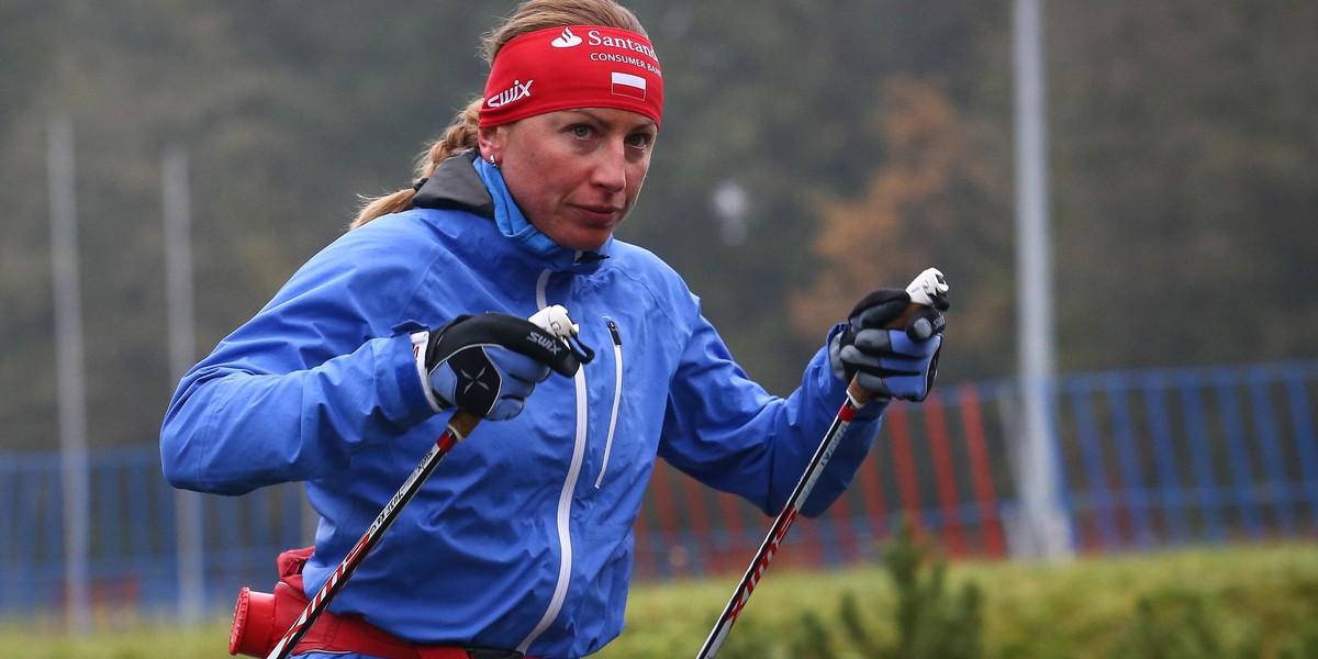 Justyna Kowalczyk, trening, nartorolki