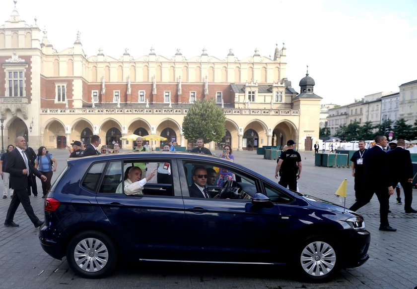 Kraków. Wizyta papieża Franciszka w Polsce 