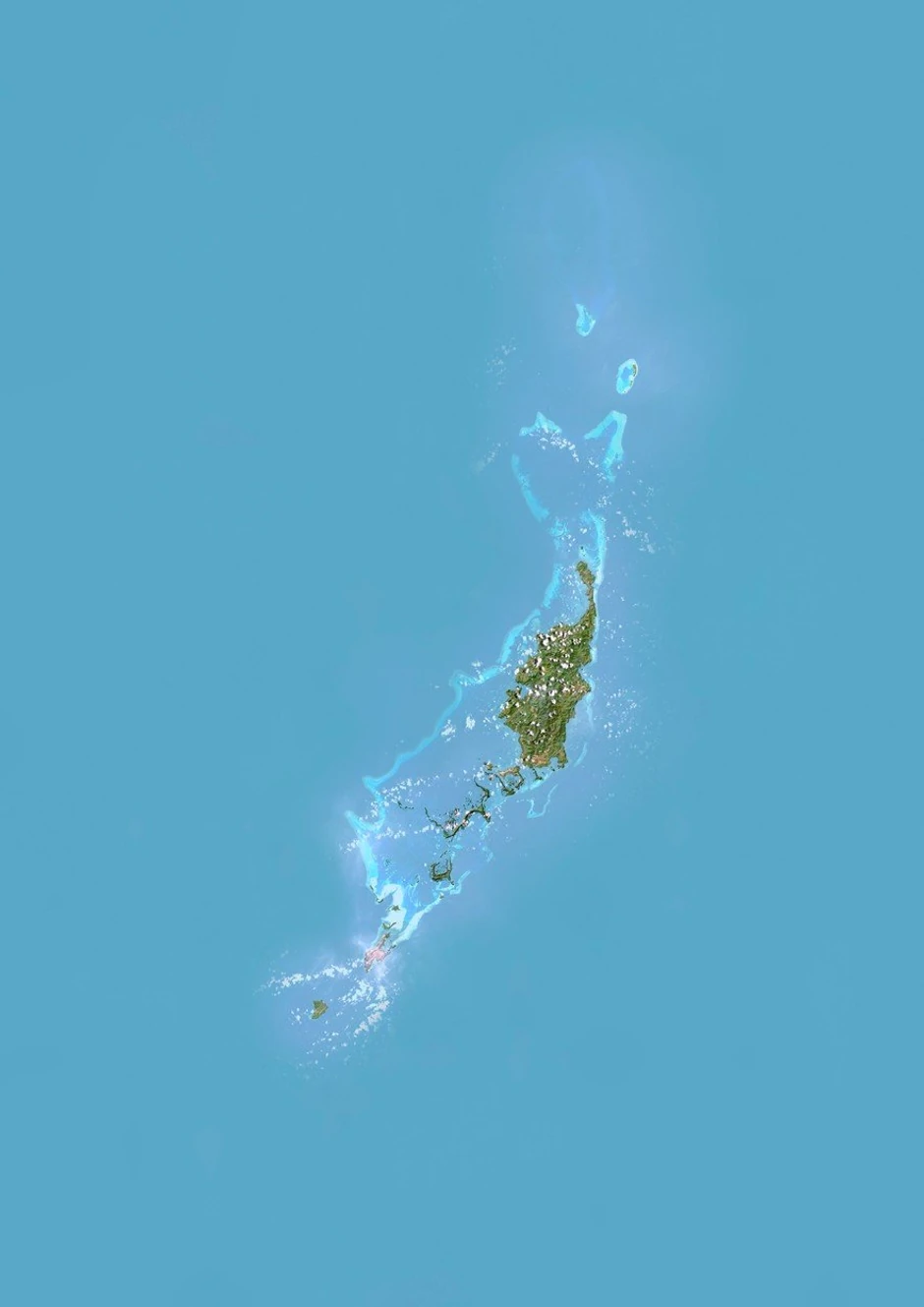 Satelitski pogled na Palau