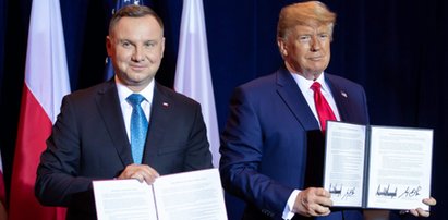 Duda i Trump podpisali wspólną deklarację