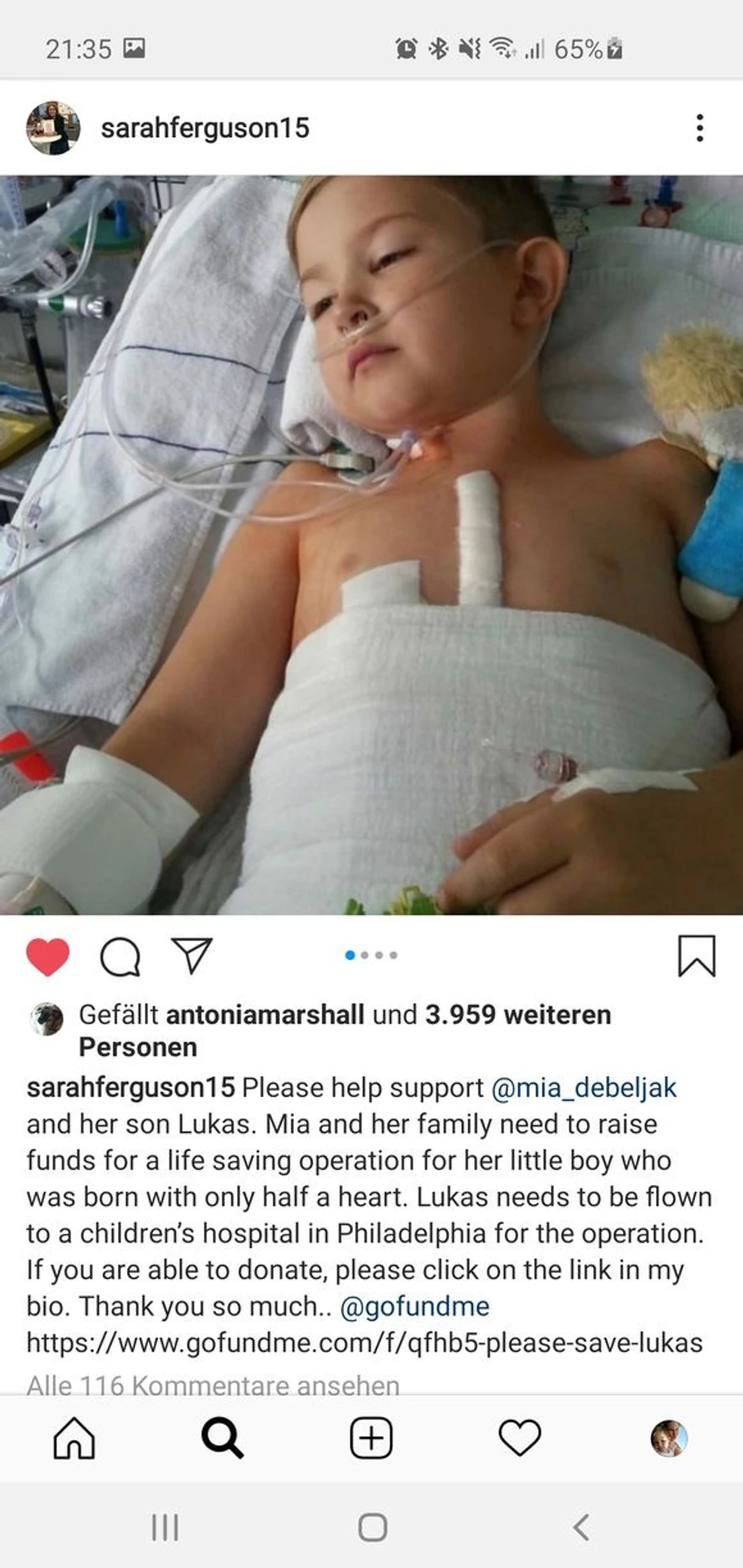 Mijin lažni instagram nalog