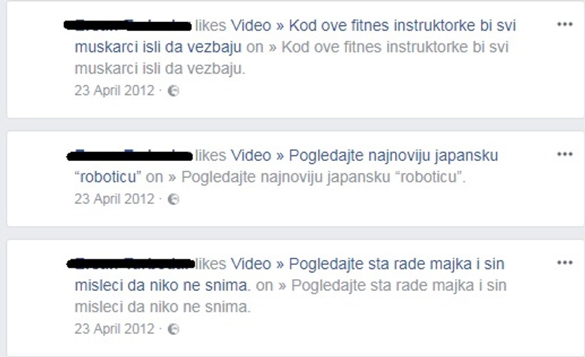 Lajkovao inceste po Fejsbuku