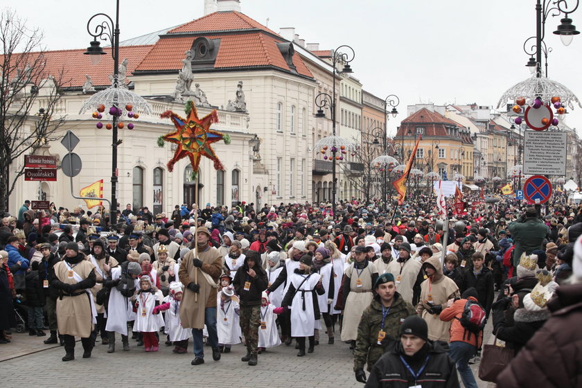 Trzej Królowie przejdą ulicami Warszawy