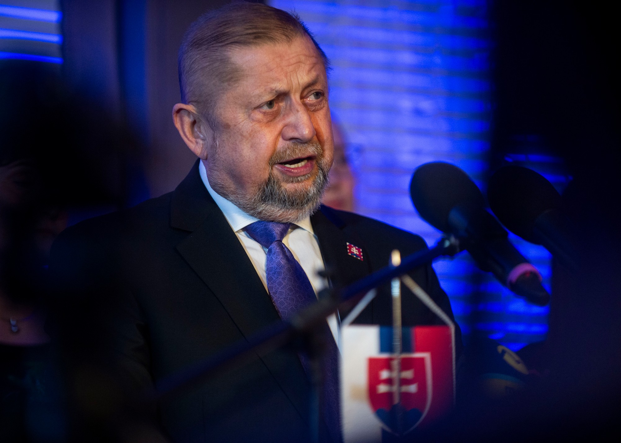 Exminister spravodlivosti a bývalý šéf Najvyššieho súdu Štefan Harabin.