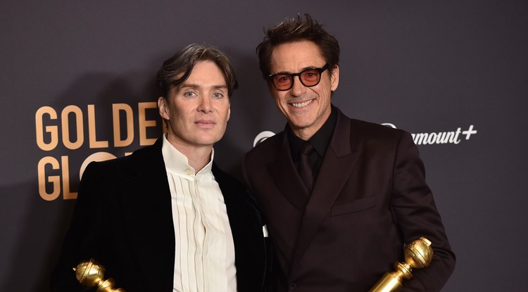 Cillian Murphy és Robert Downey Jr.