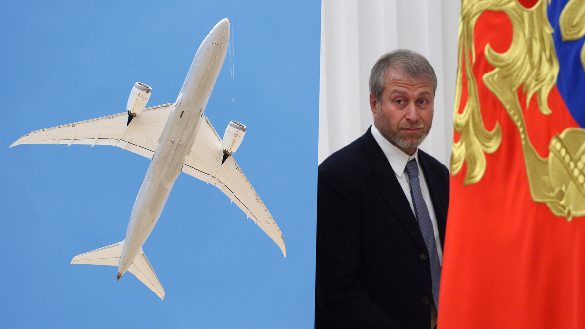 Najdroższy samolot Rosji z sankcjami. Amerykanie uderzają w Abramowicza