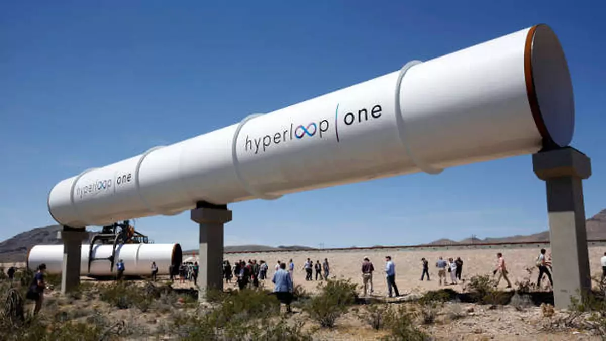 Hyperloop One po pierwszym udanym teście