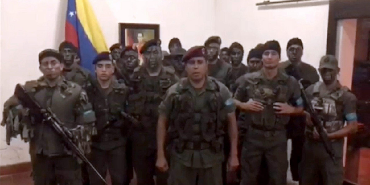 Wenezuela. Najemnicy zaatakowali bazę wojskową