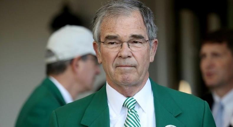 Chairman of Augusta National Golf Club Billy Payne said that his resignation would become official on October 16, 2017