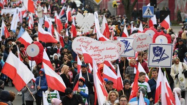 Święto Niepodległości w Gdańsku. Tysiące osób na ulicach miasta