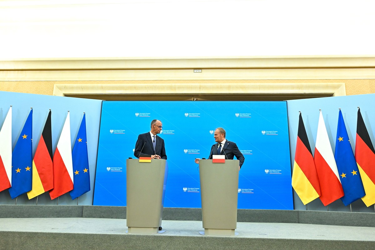 Friedrich Merz i Donald Tusk