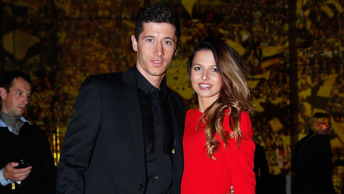 Robert Lewandowski i Anna Lewandowska