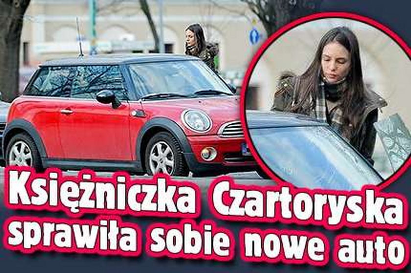 Księżniczka Czartoryska sprawiła sobie nowe auto