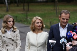 Małgorzata Tusk zepsuła samochód PO, którym podróżuje cała rodzina premiera