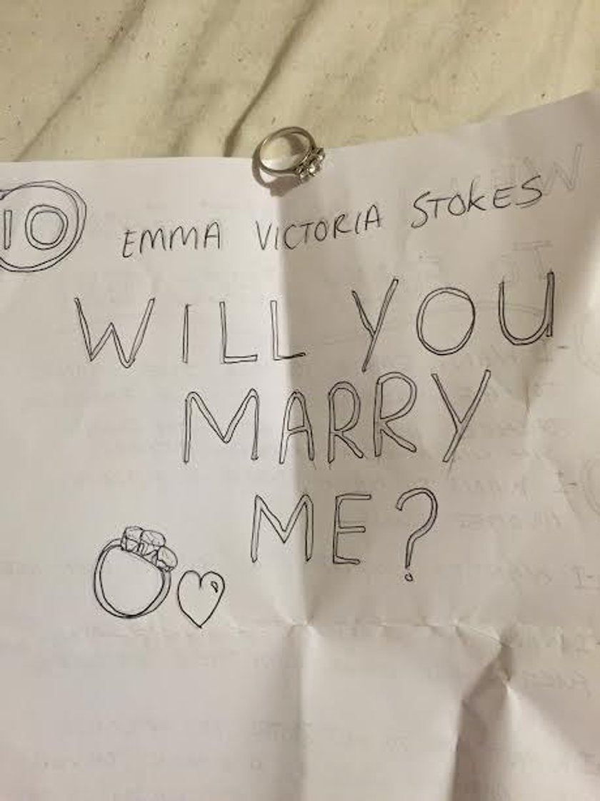 Emma Stokes i Chris Weir