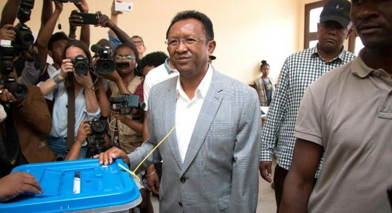 Former Madagascan president Hery Rajaonarimampianina ruled from 2014 to September this year