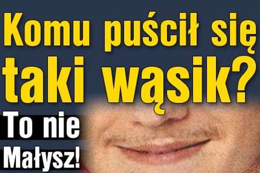 Komu puścił się taki wąsik? To nie Małysz!