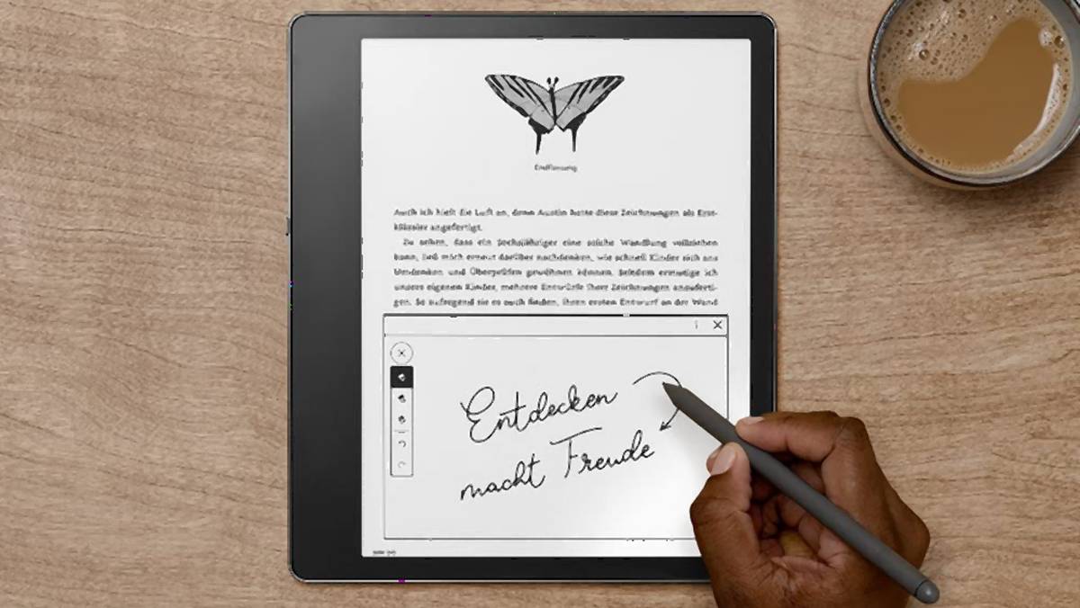 Amazon Kindle Scribe: nowy czytnik e-booków z dużym ekranem i rysikiem.