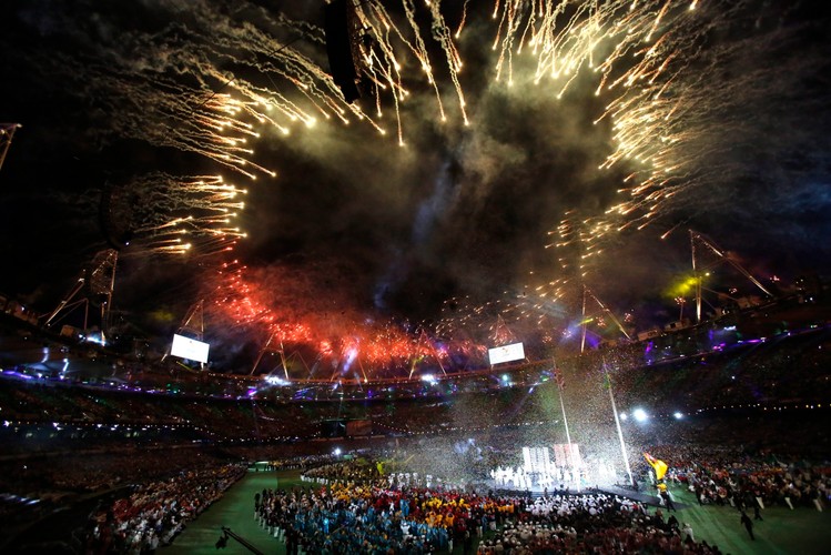 Ceremonia zamknięcia paraolimpiady w Londynie