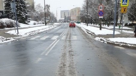 Strażnicy miejscy ukarali budowlańców za zanieczyszczanie jezdni