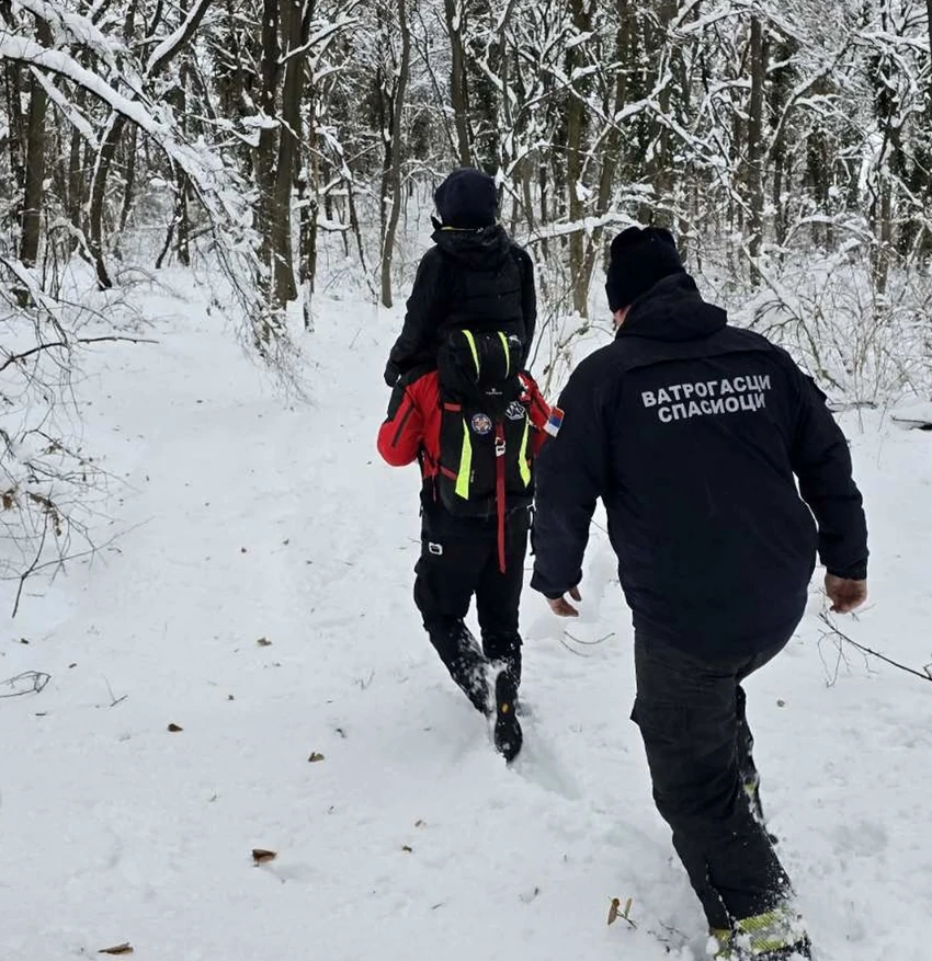 spašeni strani državljani na Fruškoj gori