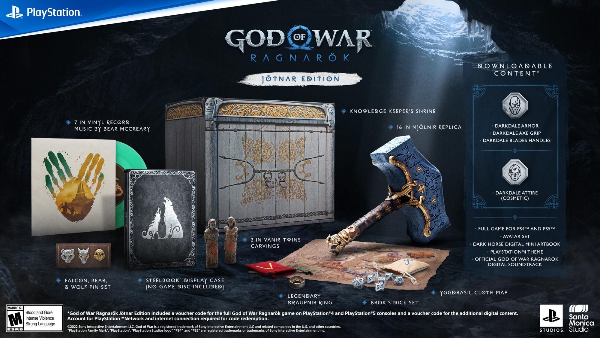 Najdrahšia edícia nového God of War s prívlastkom Jötnar Edition.