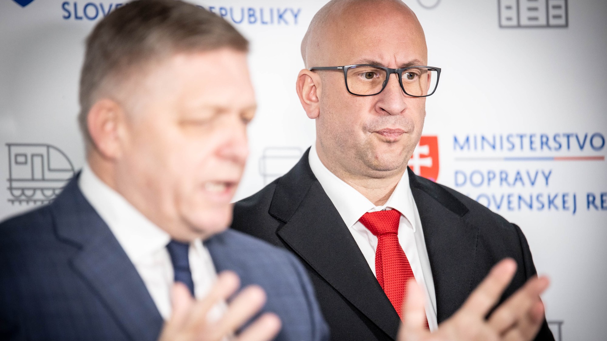 Jozef Ráž a Robert Fico