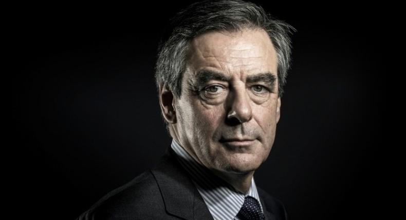 Francois Fillon, candidate for the right-wing primaries ahead of the 2017 presidential election, in Paris on November 25, 2016