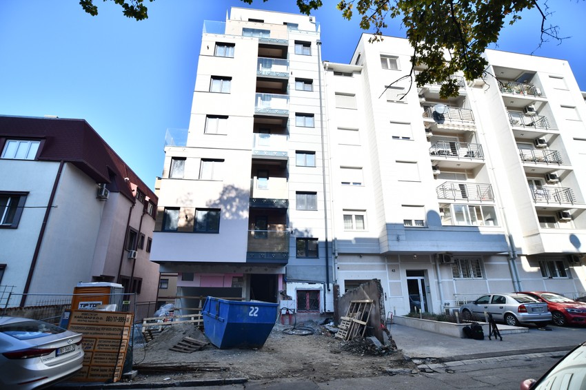 Gradilište na kom je teško povređen mladić