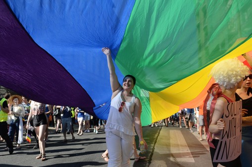 Parada Równości 2015 LGBT geje lesbijki transseksualiści homoseksualizm transseksualizm mniejszość seksualna