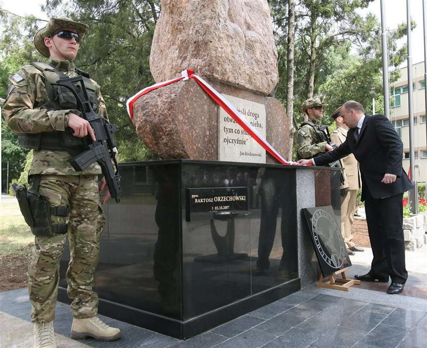 Uczcili pamięć zabitego kolegi