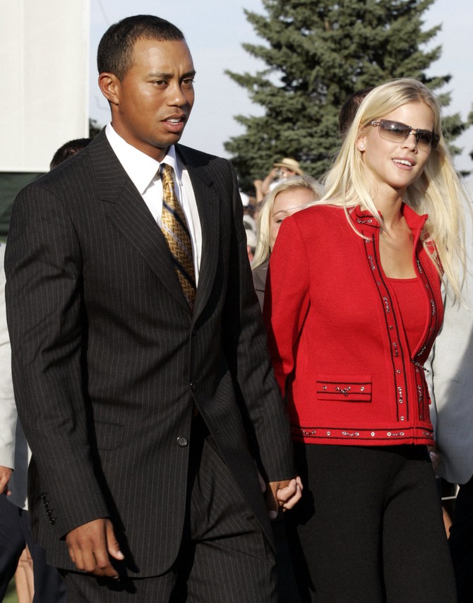 Tajger Vuds i Elin Nordegren