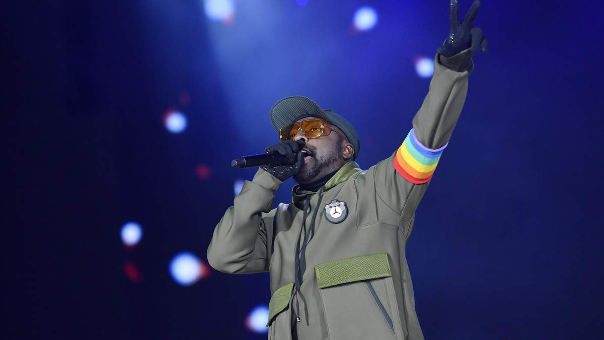 Will.i.am z zespołu Black Eyed Peas na "Sylwestrze Marzeń"