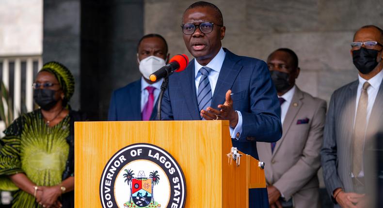 Lagos State governor, Babajide Sanwo-Olu [LASG]