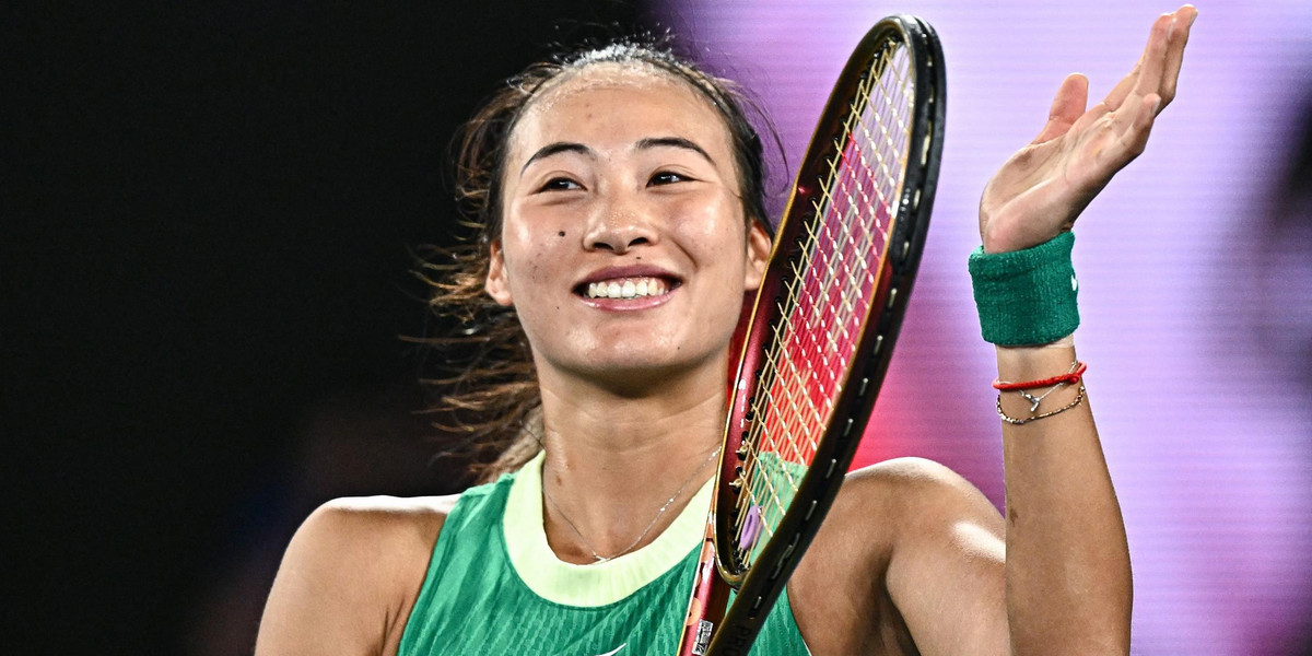 Qinwen Zheng sprawiła w styczniu ogromną niespodziankę, dochodząc do finału Australian Open.