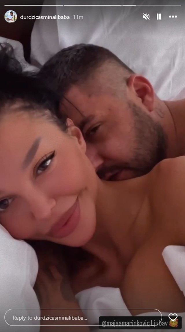Maja Marinković i Asmin Durdžić FOTO: Instagram