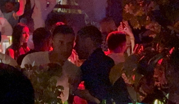 Bogdan Bogdanović na nastupu Tanje Savić