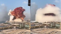 Hatalmas robbanás történt Bejrútban, több kilométeres körben végzett pusztítást - videók