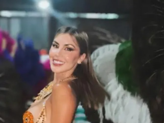 Vrela Argentinka zapalila mreže skandaloznim izdanjem - na ulice izašla skoro naga, intimu skrivaju kristali 