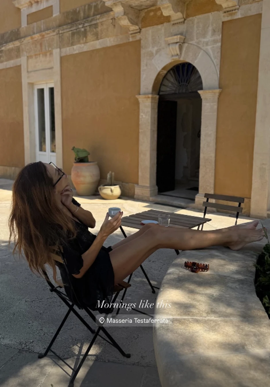 Nikolina Pišek na odmoru u Italiji