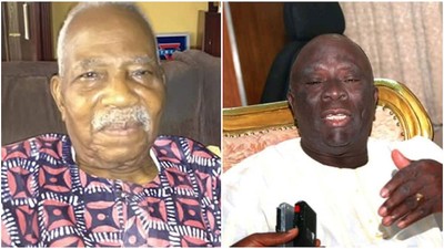 Reuben Fasoranti and Ayo Adebanjo [The Guardian]