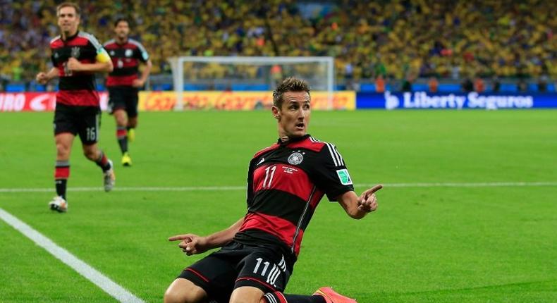 Miroslav Klose, the all-time top scorer at World Cup finals with 16 goals, will be on the Germany bench for the first time against San Marino as he begins his coaching career