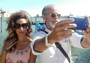 Frano Lasić sa suprugom