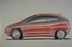 Renault CLIO I (1990-1999) Jeden z projektów z 1990 roku