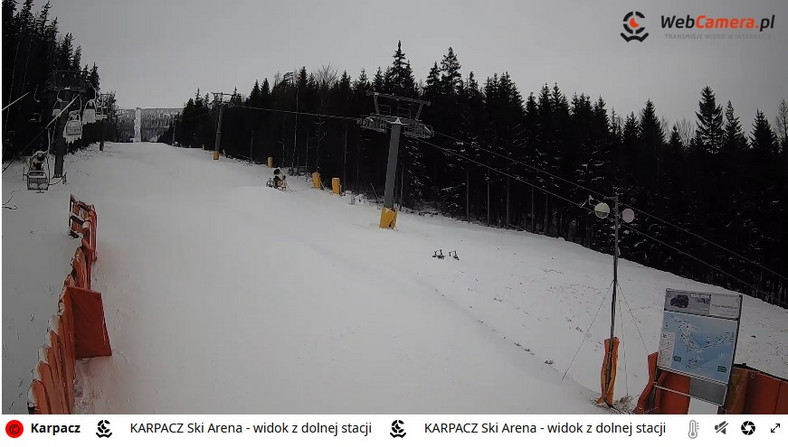 Karpacz Ski Arena, godziny południowe, 28.12.2020 r.